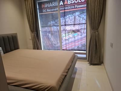 Bedroom Image of 1050 Sq.ft 2 BHK Apartment / Flat for sale in Niharika Absolute, Taloja Navi Mumbai for Rs. 10500000