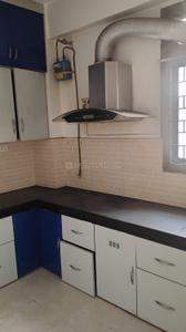 Kitchen Image of 1600 Sq.ft 3 BHK Apartment / Flat for rent in Rajbansi Nagar Patna for Rs. 18000