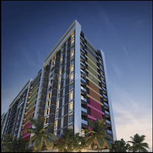 Image of 1021 Sq.ft 2 BHK Apartment / Flat for sale in Newton Homes Royale Thergaon Chinchwad, Tathawade, Pune for Rs. 9000000