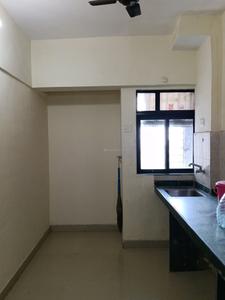 Kitchen Image of 1250 Sq.ft 3 BHK Apartment / Flat for rent in Sheth Zuri, Thane West Thane for Rs. 58000