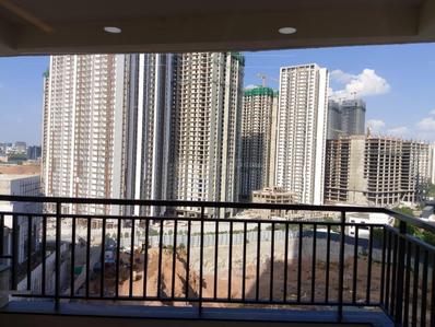 Balcony Image of 1950 Sq.ft 3 BHK Apartment / Flat for rent in Spectra, Financial District Hyderabad for Rs. 75000