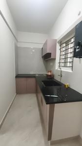 Kitchen Image of 799 Sq.ft 1 BHK Builder Floor for rent in Mahadevapura Bengaluru for Rs. 35000