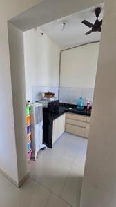 Kitchen Image of 570 Sq.ft 2 BHK Apartment / Flat for rent in Godrej Infinity, Mundhwa Pune for Rs. 38000
