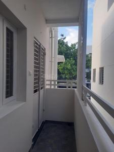 Balcony Image of 750 Sq.ft 1 BHK Independent House for rent in Iyer Bungalow Madurai for Rs. 18000