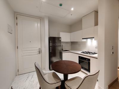 Kitchen Image of 853 Sq.ft 1 RK Apartment / Flat for rent in Bhartiya Leela Residences, Kannuru Bengaluru for Rs. 100000