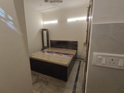 Bedroom Image of 600 Sq.ft 1 BHK Builder Floor for rent in Sector 55 Gurgaon for Rs. 27000