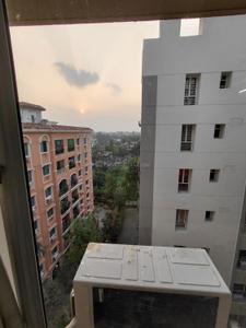Balcony Image of 1200 Sq.ft 3 BHK Apartment / Flat for rent in Siddha Pines Apartments, Rajarhat Kolkata for Rs. 35000