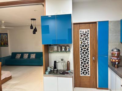 Kitchen Image of 2277 Sq.ft 3 BHK Apartment / Flat for sale in Shiv Shivalay Sharnam, Kudasan Gandhinagar for Rs. 15000000