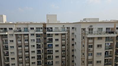 Balcony Image of 850 Sq.ft 2 BHK Apartment / Flat for rent in Provident Park Square, Talaghattapura Bengaluru for Rs. 28000