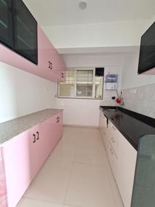 Kitchen Image of 950 Sq.ft 2 BHK Apartment / Flat for rent in Ganraj Skydale, Mohammed Wadi Pune for Rs. 22000