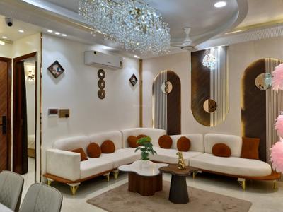 Living Room Image of 1300 Sq.ft 4 BHK Apartment / Flat for sale in The Shiva Luxury Homes, Uttam Nagar New Delhi for Rs. 13000000