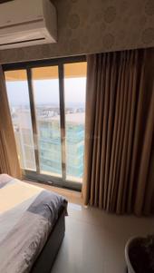 Bedroom Image of 540 Sq.ft 1 BHK Apartment / Flat for rent in Iscon Platinum, Bopal Ahmedabad for Rs. 12000