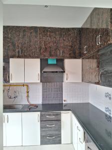 Kitchen Image of 1200 Sq.ft 2 BHK Apartment / Flat for sale in Shanishcharay Developers The Peace Apartment, Hukma Khedi Indore for Rs. 5600000