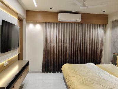 Bedroom Image of 1500 Sq.ft 3 BHK Apartment / Flat for rent in Adani Amogha, Shantigram Ahmedabad for Rs. 50000