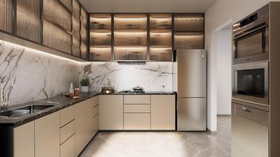 Kitchen Image of 1675 Sq.ft 3 BHK Apartment / Flat for sale in Keshav Nagar Pune for Rs. 13500000