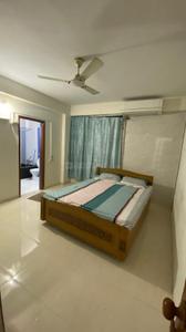 Bedroom Image of 1440 Sq.ft 3 BHK Apartment / Flat for rent in  Shree Pushkar Residency, Paldi Ahmedabad for Rs. 40000