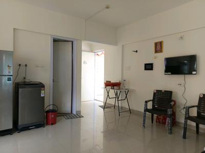 Bedroom Image of 465 Sq.ft 1 RK Apartment / Flat for rent in Amanora Towers 23 25, Hadapsar Pune for Rs. 23000