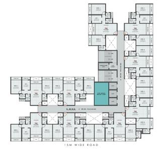 Image of 1369 Sq.ft 2 BHK Apartment / Flat for sale in Nerul, Navi Mumbai for Rs. 19000000