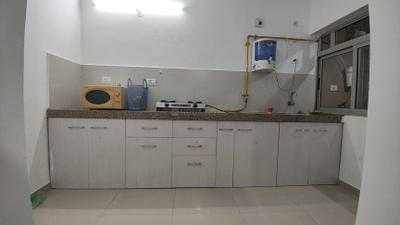 Kitchen Image of 1080 Sq.ft 2 BHK Apartment / Flat for rent in Adani The Meadows, Shantigram Ahmedabad for Rs. 34000