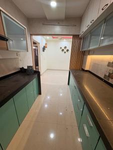 Kitchen Image of 1250 Sq.ft 3 BHK Apartment / Flat for sale in Rajhans Kshitij Aspen Wing C, Vasai West Vasai for Rs. 12000000