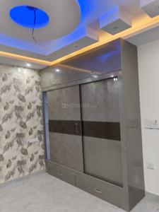 Bedroom Image of 950 Sq.ft 3 BHK Builder Floor for rent in Guru Ji Welfare Homes, Dwarka Mor New Delhi for Rs. 20000