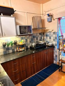 Kitchen Image of 1100 Sq.ft 2.5 BHK Apartment / Flat for rent in Bramha Memories Co-Op. Housing Society Ltd., Ashok Nagar Pune for Rs. 60000