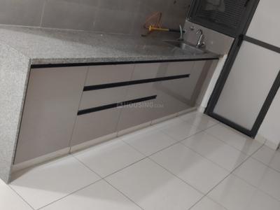 Kitchen Image of 2000 Sq.ft 3 BHK Apartment / Flat for rent in Sharnam Aayan, Adalaj Gandhinagar for Rs. 24000