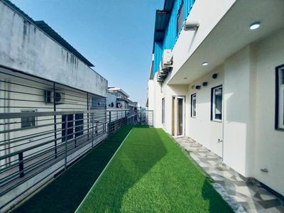 Balcony Image of 500 Sq.ft 1 BHK Independent House for rent in Sector 46 Gurgaon for Rs. 34000