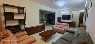 Hall Image of 2000 Sq.ft 4 BHK Apartment / Flat for rent in Earth Elegance, Bodakdev Ahmedabad for Rs. 100000