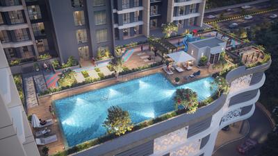 Image of 759 Sq.ft 1 BHK Apartment / Flat for sale in Vikas Ritz, Kalyan West, Kalyan for Rs. 4900000