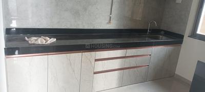 Kitchen Image of 750 Sq.ft 2 BHK Apartment / Flat for rent in Yash Trilok Park, Kandivali West Mumbai for Rs. 55000