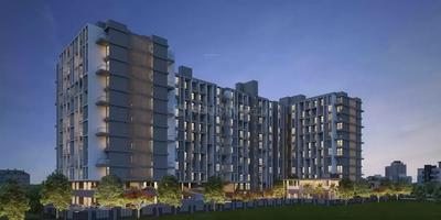 Image of 940 Sq.ft 2.5 BHK Apartment / Flat for sale in Adiamville, Punawale, Pune for Rs. 7200000