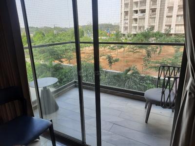Balcony Image of 1750 Sq.ft 3 BHK Apartment / Flat for rent in Vishwanath Maher Select, Shela Ahmedabad for Rs. 50000