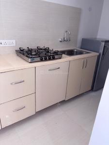 Kitchen Image of 650 Sq.ft 1 RK Independent House for rent in Sector 50 Gurgaon for Rs. 25000