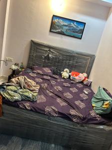 Bedroom Image of 850 Sq.ft 1 BHK Builder Floor for rent in Sector 46 Gurgaon for Rs. 20000