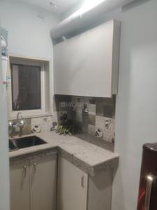 Kitchen Image of 600 Sq.ft 1 RK Builder Floor for rent in Palam Vihar Gurgaon for Rs. 14000