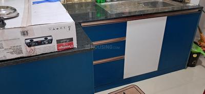 Kitchen Image of 1030 Sq.ft 2 BHK Apartment / Flat for rent in Sanroyal Roscara, Mannanthala Thiruvananthapuram for Rs. 15000