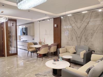 Living Room Image of 999 Sq.ft 2 BHK Builder Floor for rent in DLF Phase 3 Gurgaon for Rs. 55000