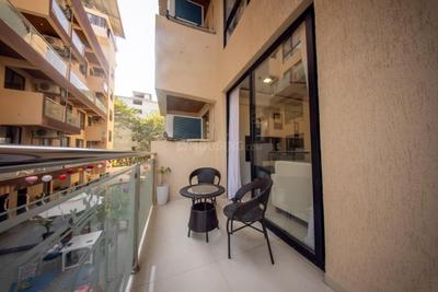 Balcony Image of 550 Sq.ft 1 RK Apartment / Flat for sale in Candolim Goa for Rs. 7000000