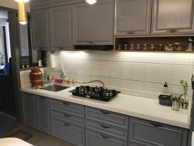 Kitchen Image of 1800 Sq.ft 3 BHK Apartment / Flat for sale in  Pride Icon, Sola Ahmedabad for Rs. 12500000