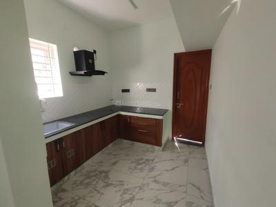 Kitchen Image of 1250 Sq.ft 2 BHK Builder Floor for rent in Murugeshpalya Bengaluru for Rs. 48000