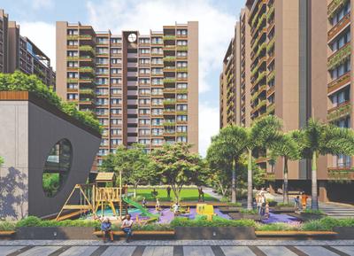 Image of 2050 Sq.ft 3 BHK Apartment / Flat for sale in Shilp Residency, Gota, Ahmedabad for Rs. 11100000