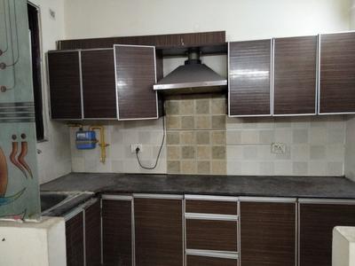 Kitchen Image of 600 Sq.ft 1 BHK Builder Floor for rent in Indirapuram Ghaziabad for Rs. 15000