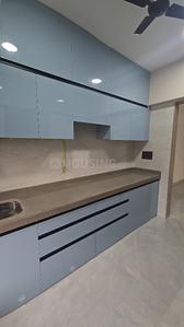 Kitchen Image of 1100 Sq.ft 3 BHK Apartment / Flat for rent in Sunshine Samriddhi Garden Wing C Gulmohar Wing D Deodhar, Bhandup West Mumbai for Rs. 70000