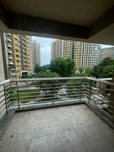 Balcony Image of 2280 Sq.ft 3 BHK Apartment / Flat for rent in Adani The Meadows, Shantigram Ahmedabad for Rs. 50000