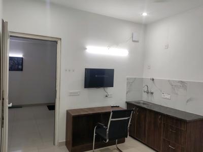 Bedroom Image of 750 Sq.ft 1 RK Builder Floor for rent in Sector 46 Gurgaon for Rs. 24000