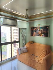 Bedroom Image of 670 Sq.ft 1 BHK Apartment / Flat for rent in Runwal Gardens Phase I, Dombivli East Thane for Rs. 18000