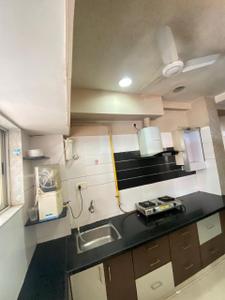 Kitchen Image of 1100 Sq.ft 2 BHK Apartment / Flat for rent in Motera Ahmedabad for Rs. 24000