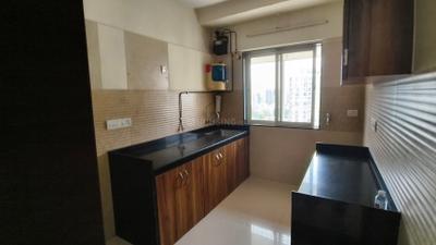 Kitchen Image of 1000 Sq.ft 2 BHK Apartment / Flat for sale in Romell Diva, Malad West Mumbai for Rs. 22000000
