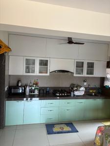 Kitchen Image of 1955 Sq.ft 3 BHK Apartment / Flat for rent in Shivalik Green View, Shantigram Ahmedabad for Rs. 80000